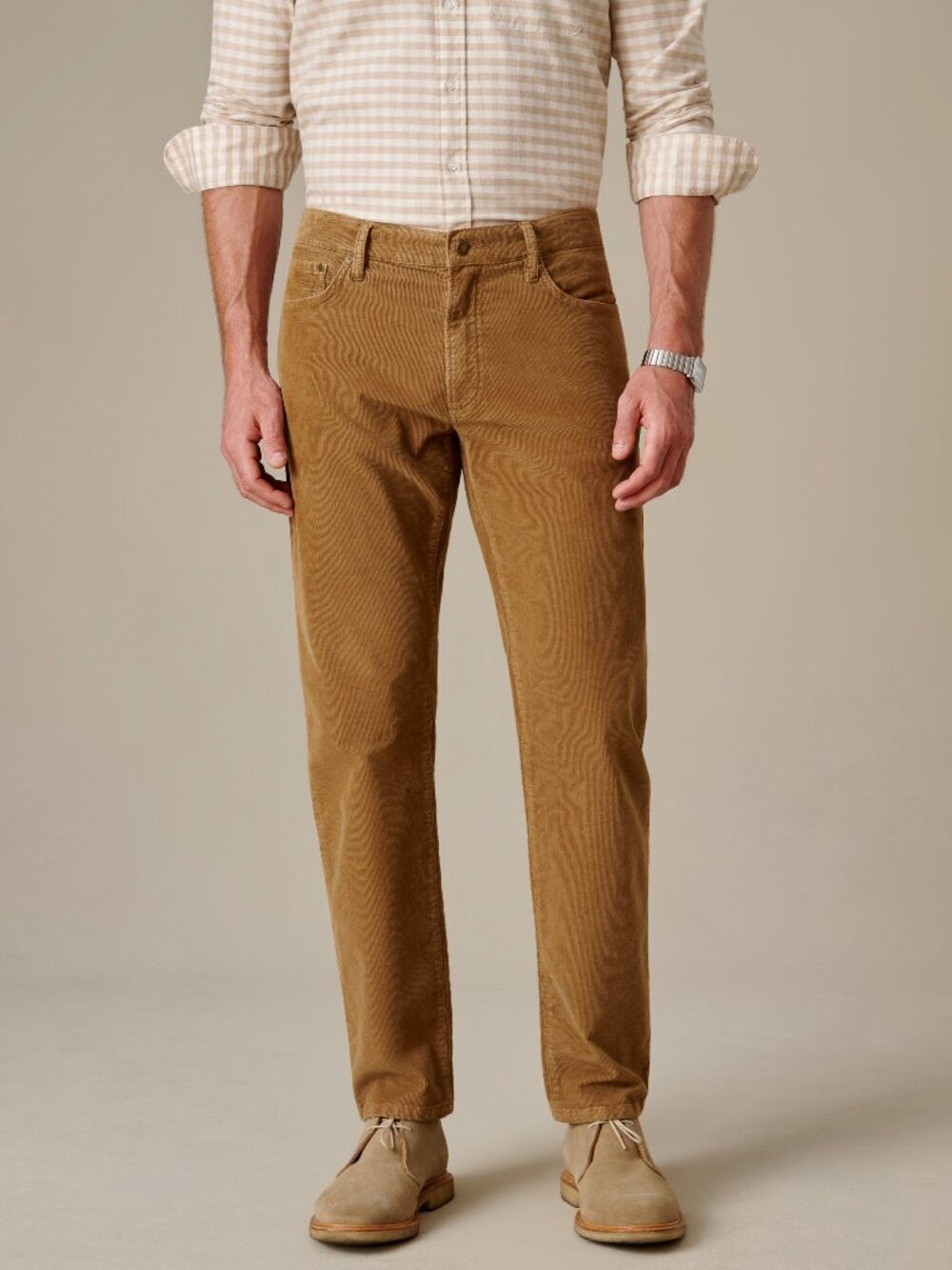 J McLaughlin Mercer Corduroy Pants - Walnut NEW